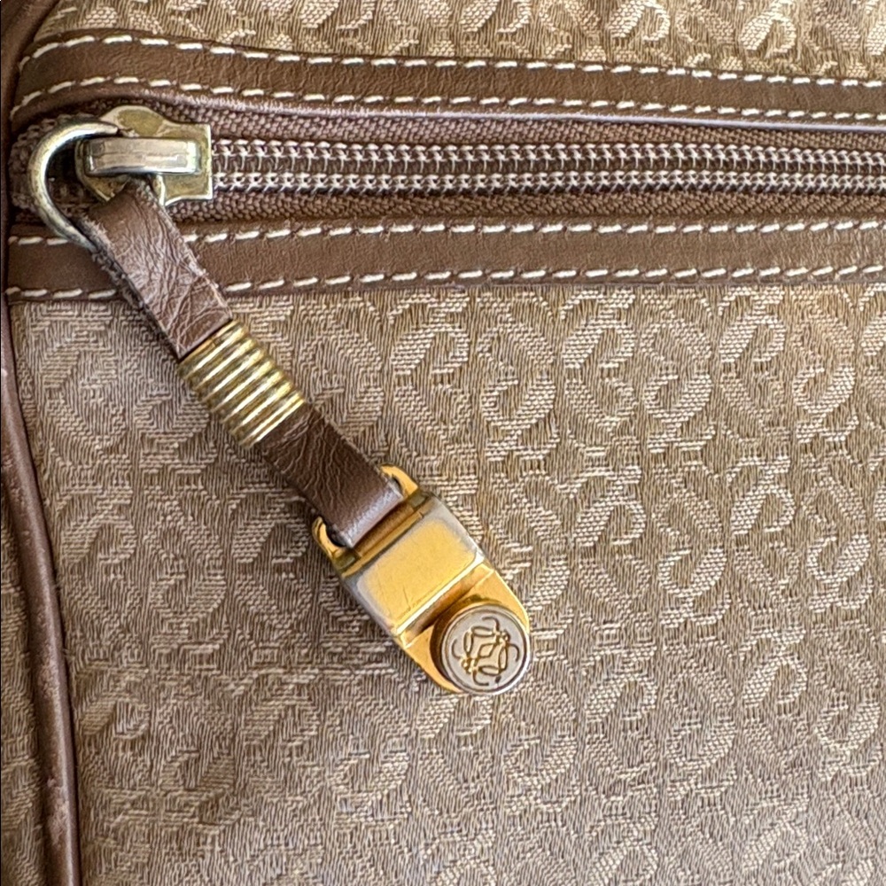 Vintage Loewe Signature Logo Canvas Crossbody | Rare | Excellent Condition - Picture 7 of 13